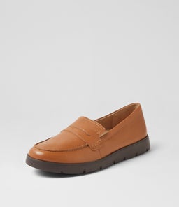 MAJIDI W ZR DK TAN LEATHER