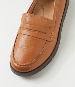 MAJIDI W ZR DK TAN LEATHER