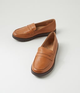 MAJIDI W ZR DK TAN LEATHER