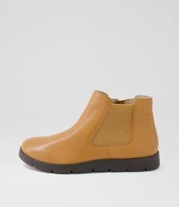 MANUKU W ZR DK TAN LEATHER