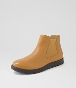 MANUKU W ZR DK TAN LEATHER