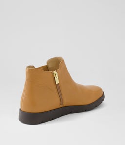 MANUKU W ZR DK TAN LEATHER