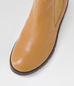 MANUKU W ZR DK TAN LEATHER