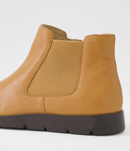 MANUKU W ZR DK TAN LEATHER