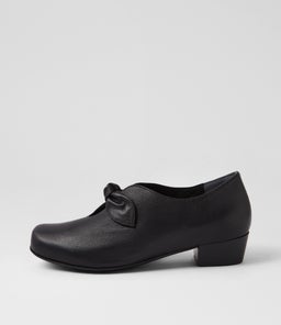 QANDIT XW ZR BLACK BLACK HEEL LEATHER