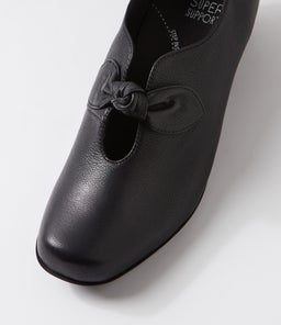 QANDIT XW ZR BLACK BLACK HEEL LEATHER