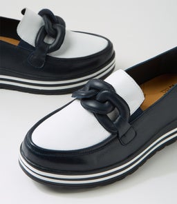 VYRONS XF ZR NAVY WHITE LEATHER
