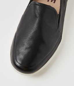 WLOVA XF ZR BLACK WHITE SOLE LEATHER