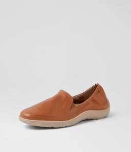 WLOVA XF ZR DK TAN ALMOND SOLE LEATHER