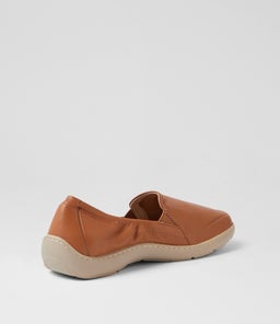 WLOVA XF ZR DK TAN ALMOND SOLE LEATHER