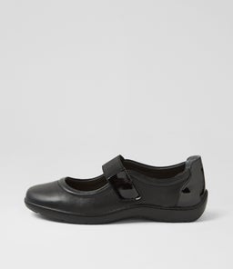 WOLATE XF ZR BLACK BLACK LEATHER PATENT