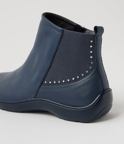 WUXI XF ZR NAVY LEATHER ELASTIC