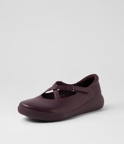 YAVID XF ZR AUBERGINE LEATHER