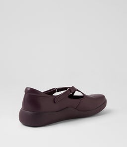YAVID XF ZR AUBERGINE LEATHER