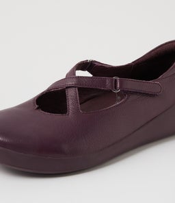 YAVID XF ZR AUBERGINE LEATHER