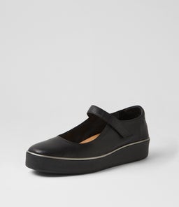 ZUFAN W ZR BLACK BLACK SOLE LEATHER