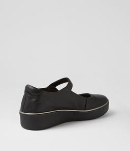ZUFAN W ZR BLACK BLACK SOLE LEATHER
