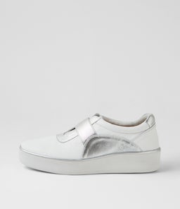 ZORINAT W ZR WHITE SILVER LEATHER