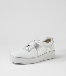 ZORINAT W ZR WHITE SILVER LEATHER