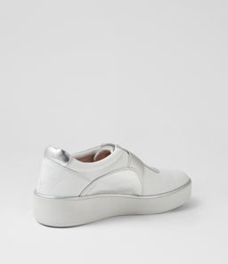 ZORINAT W ZR WHITE SILVER LEATHER