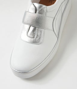 ZORINAT W ZR WHITE SILVER LEATHER