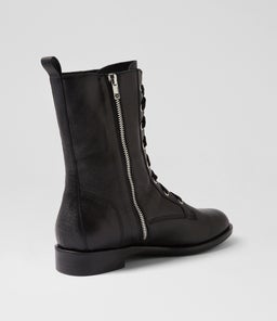 MOHINI XW ZR BLACK BLACK HEEL LEATHER