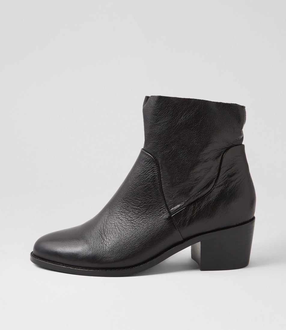 Rochelle Xw Black Leather Ankle Boots Rochelle Xw Black Leather Ankle Boots
