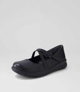 SOFFEES XF ZR BLACK BLACK SOLE LEATHER