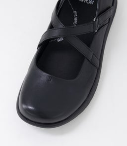 SOFFEES XF ZR BLACK BLACK SOLE LEATHER