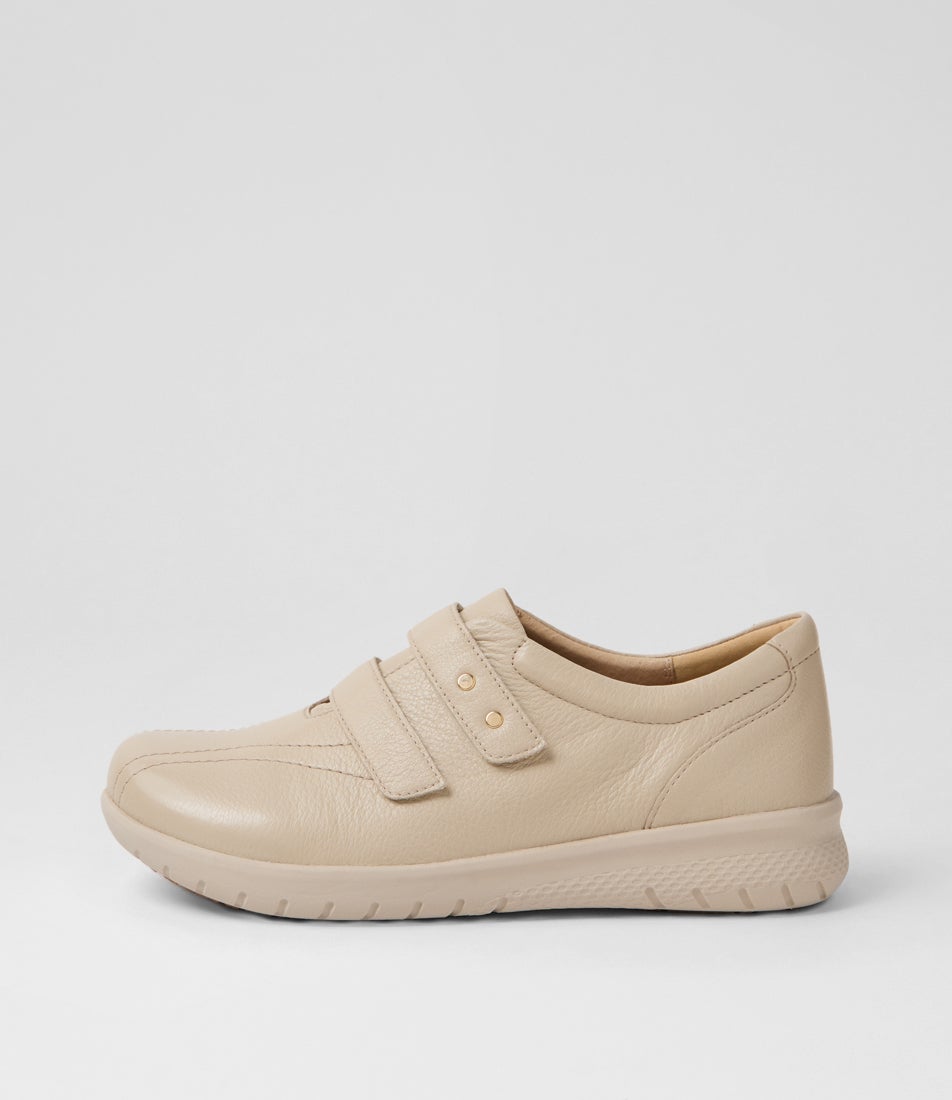 Sonnye Xf Almond Leather Sneakers Sonnye Xf Almond Leather Sneakers