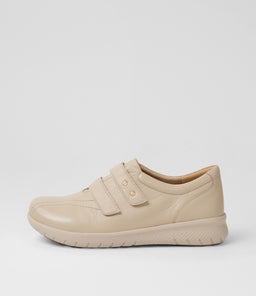 Sonnye Xf Almond Leather Sneakers Sonnye Xf Almond Leather Sneakers