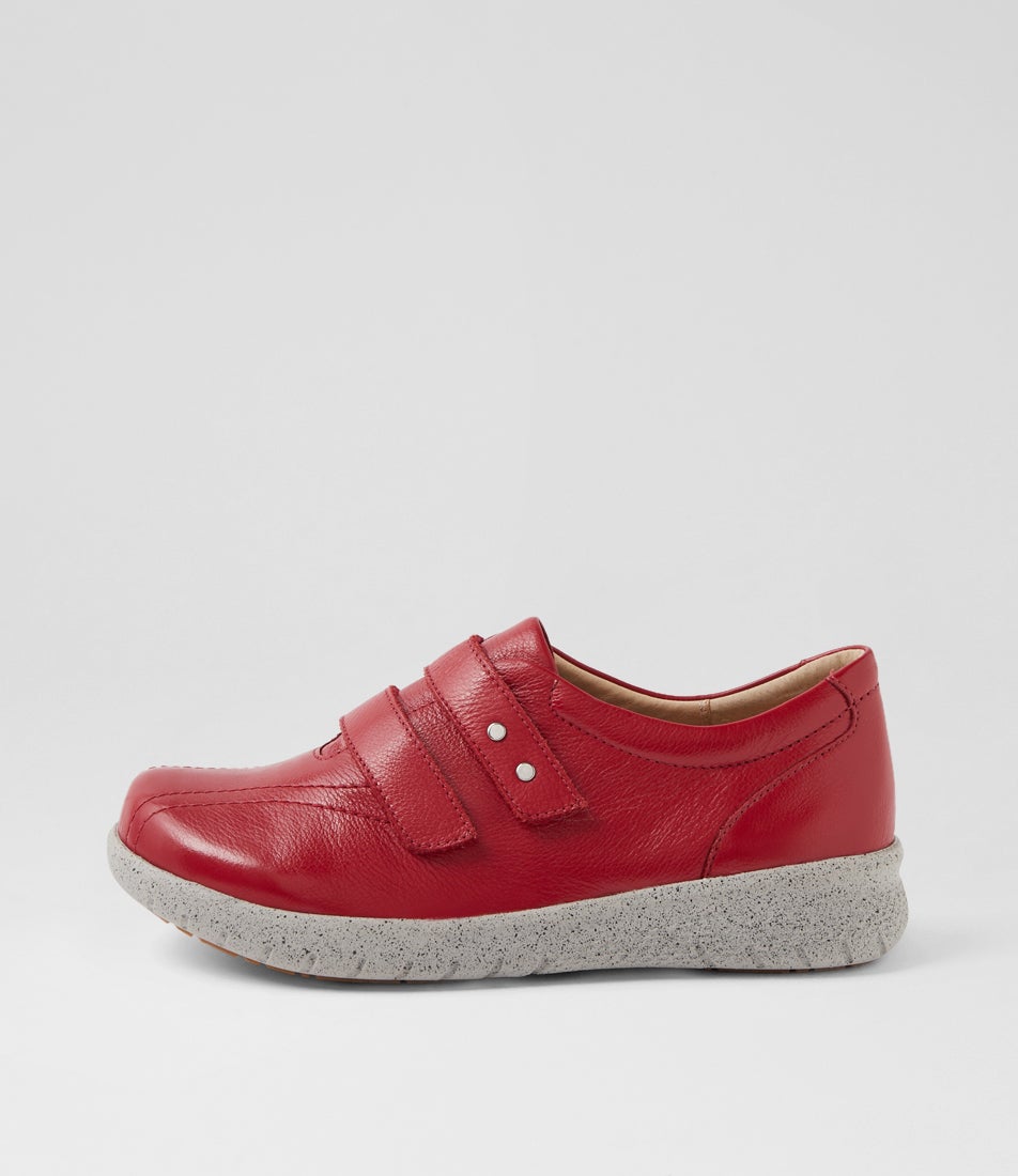 Sonnye Xf Dark Red Leather Sneakers Sonnye Xf Dark Red Leather Sneakers