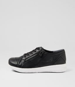 SUPA XF ZR BLACK WHITE SOLE LEATHER