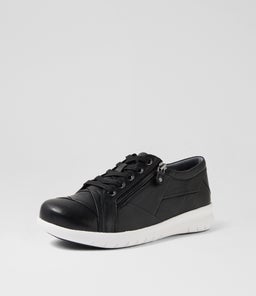 SUPA XF ZR BLACK WHITE SOLE LEATHER