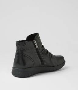 SOLEI XF ZR BLACK BLACK SOLE LEATHER