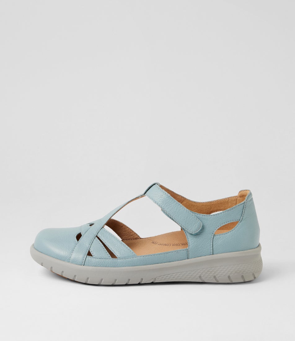 Sinsta Xf Denim Leather Sandals Sinsta Xf Denim Leather Sandals