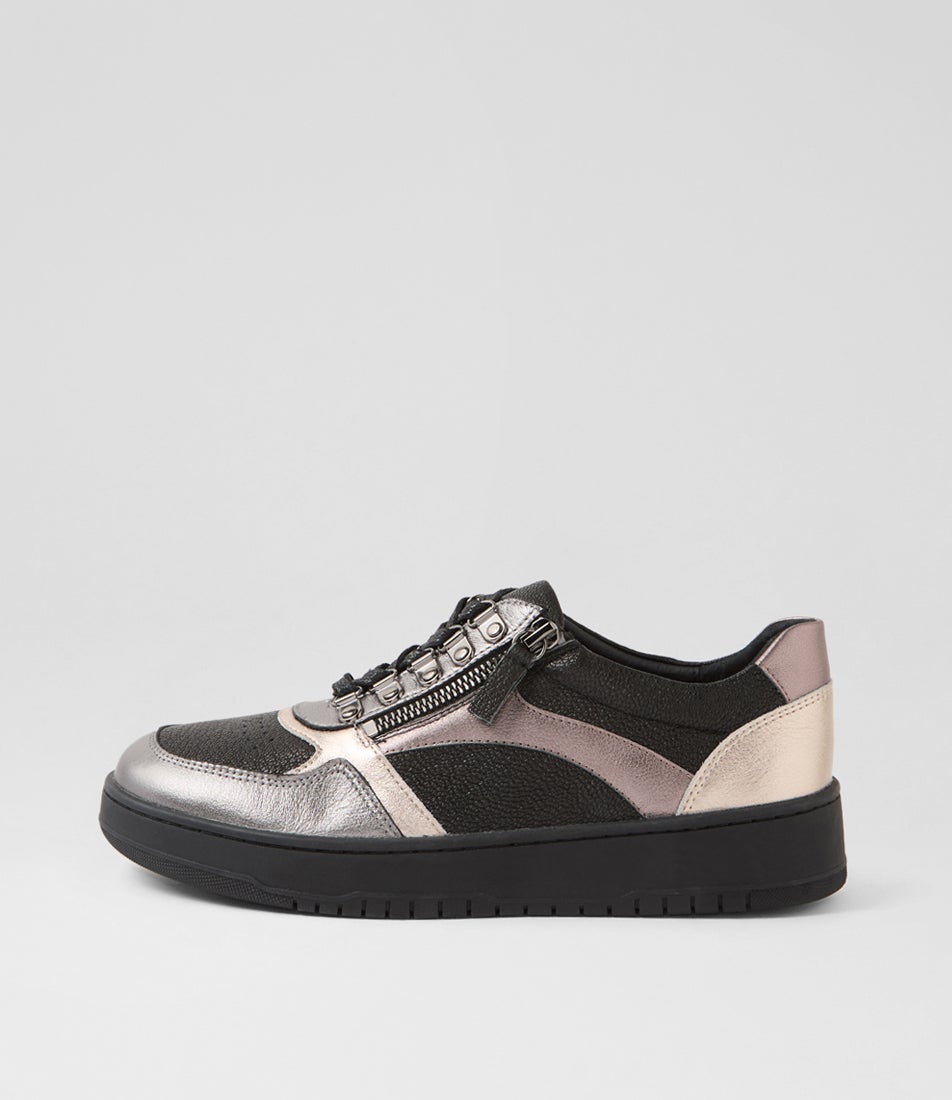 Hitchey Xw Black Multi Sneakers
