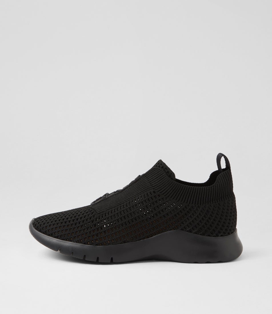 Prisse Xw Black Knit Sneakers Prisse Xw Black Knit Sneakers