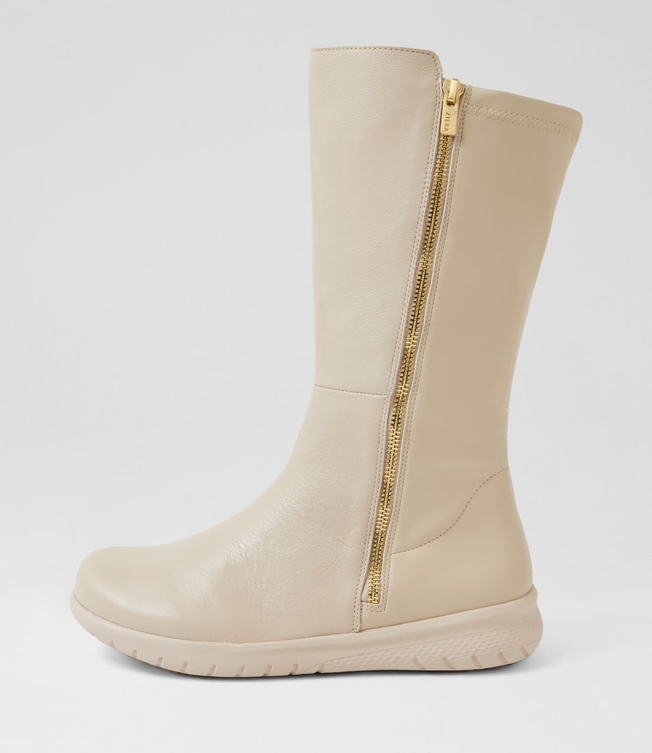 Shindigity Xf Almond Leather Calf Boots Shindigity Xf Almond Leather Calf Boots