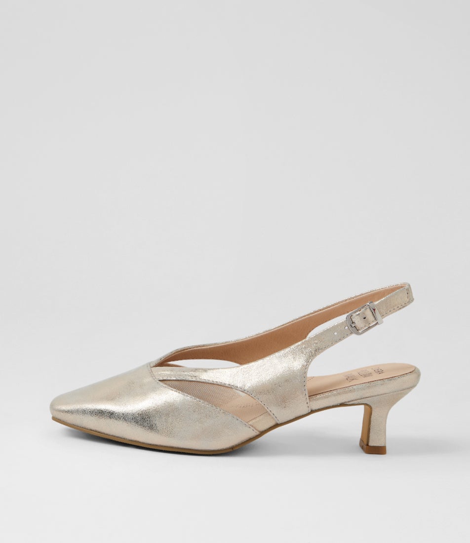 Osgood Xw Argento Shimmer Leather Mesh Heels Osgood Xw Argento Shimmer Leather Mesh Heels