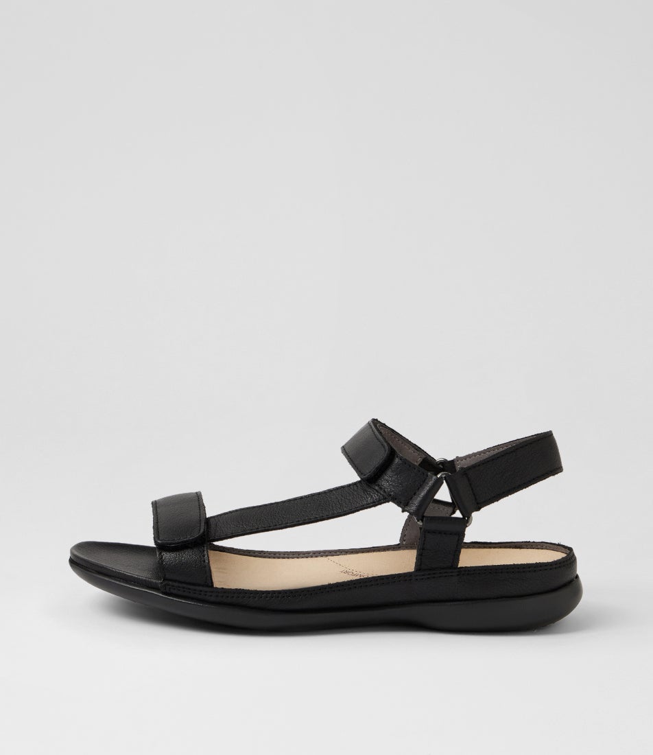 Bellar W Black Leather Sandals