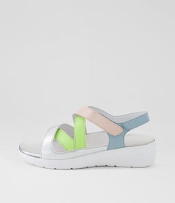 Navla Xw Gelato Multi Leather Sandals Navla Xw Gelato Multi Leather Sandals