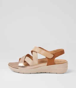 NAVLA XW ZR NEUTRAL MULTI LEATHER