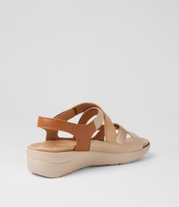NAVLA XW ZR NEUTRAL MULTI LEATHER