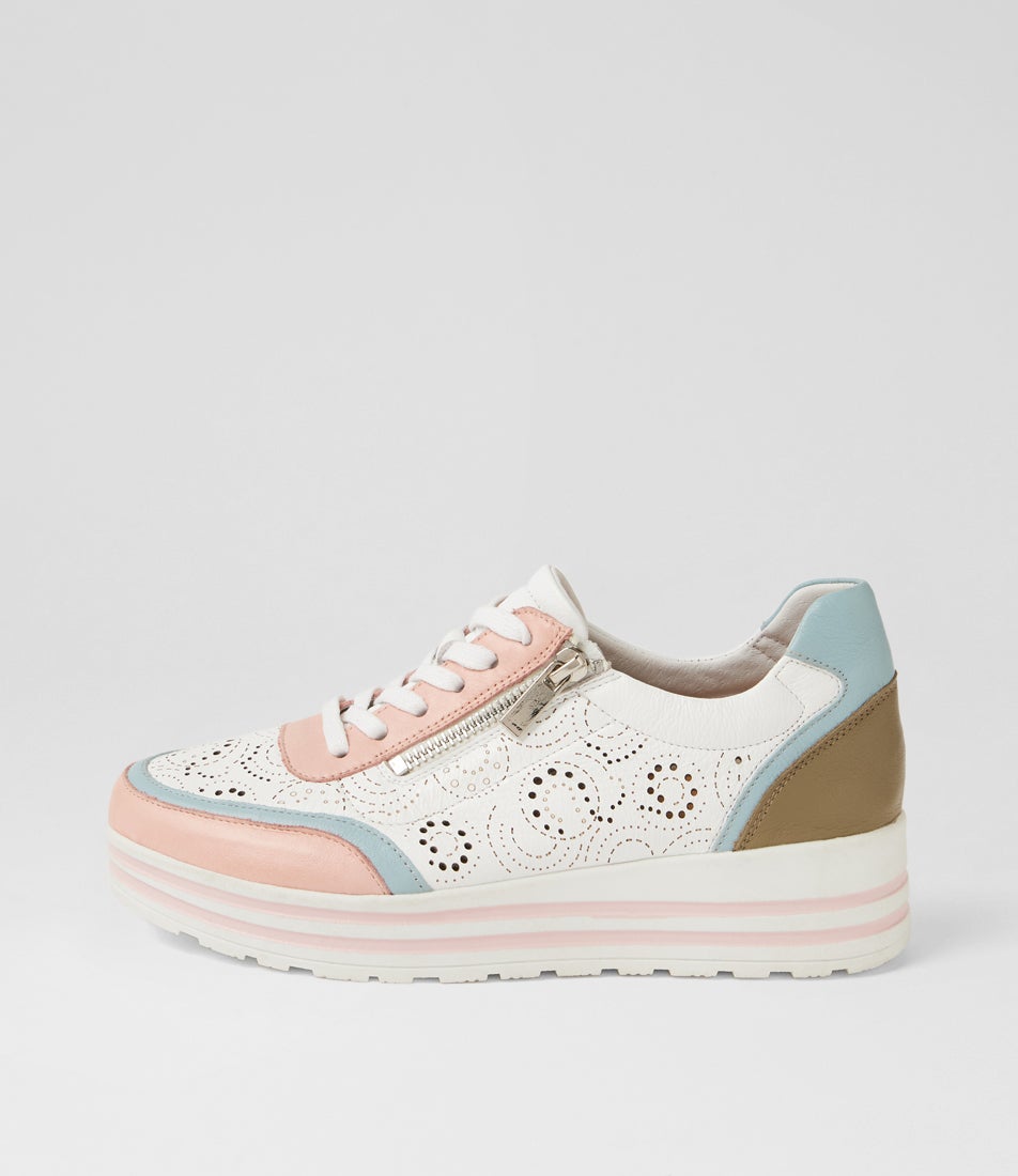 Veemie Xf Gelato Multi Leather Sneakers Veemie Xf Gelato Multi Leather Sneakers