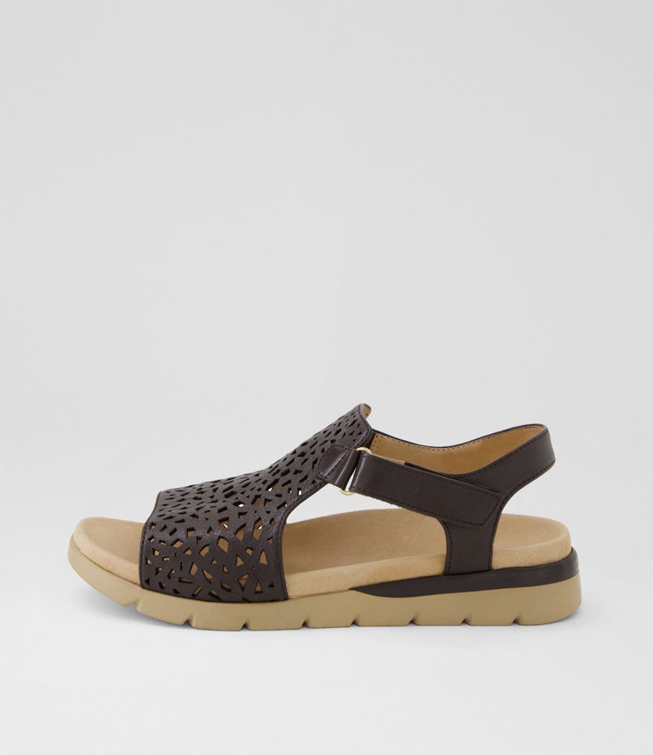 Ascotch Xw Choc Camel Leather Sandals Ascotch Xw Choc Camel Leather Sandals