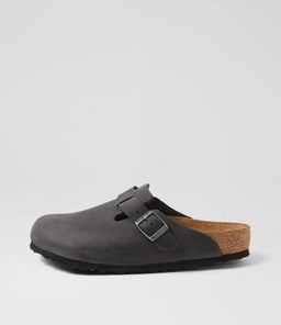 BOSTON BLACK OIL LEATHER