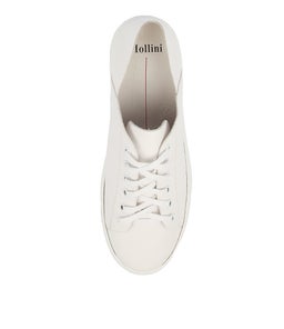 OSKHER WHITE LEATHER