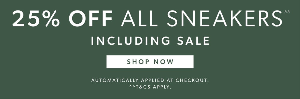 COLORADO 25% OFF ALL SNEAKERS^^ INCLUDING SALE | AUTOMATICALLY APPLIED AT CHECKOUT. | SHOP NOW | ^^T&CS APPLY.