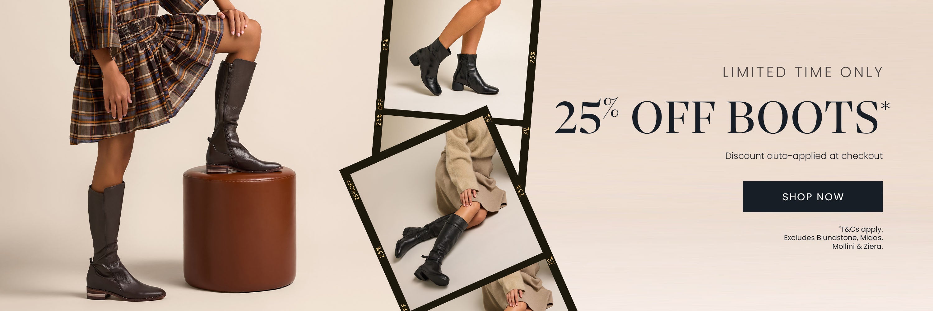 25% Off Boots | Shop Now